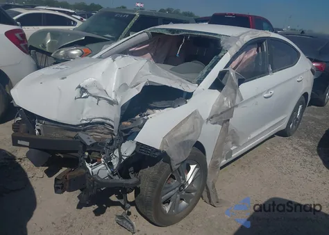 2020 Hyundai Elantra Sel из США, поврежденный, VIN 5NPD84LF3LH629941